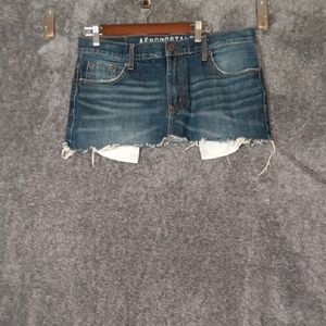 Aeropostale Micro Mini Re Work Skirt Party Y2k Inspired Womens 34